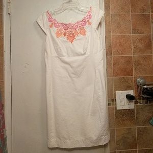 Lilly Pulitzer White Allura Dress